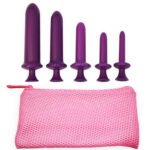 Buy vaginal dilators in Pakistan – BPA-Free 5 Size Set with Easy-Grip Handles, Lubricant & Storage Pouch for Vaginismus and Menopause Relief